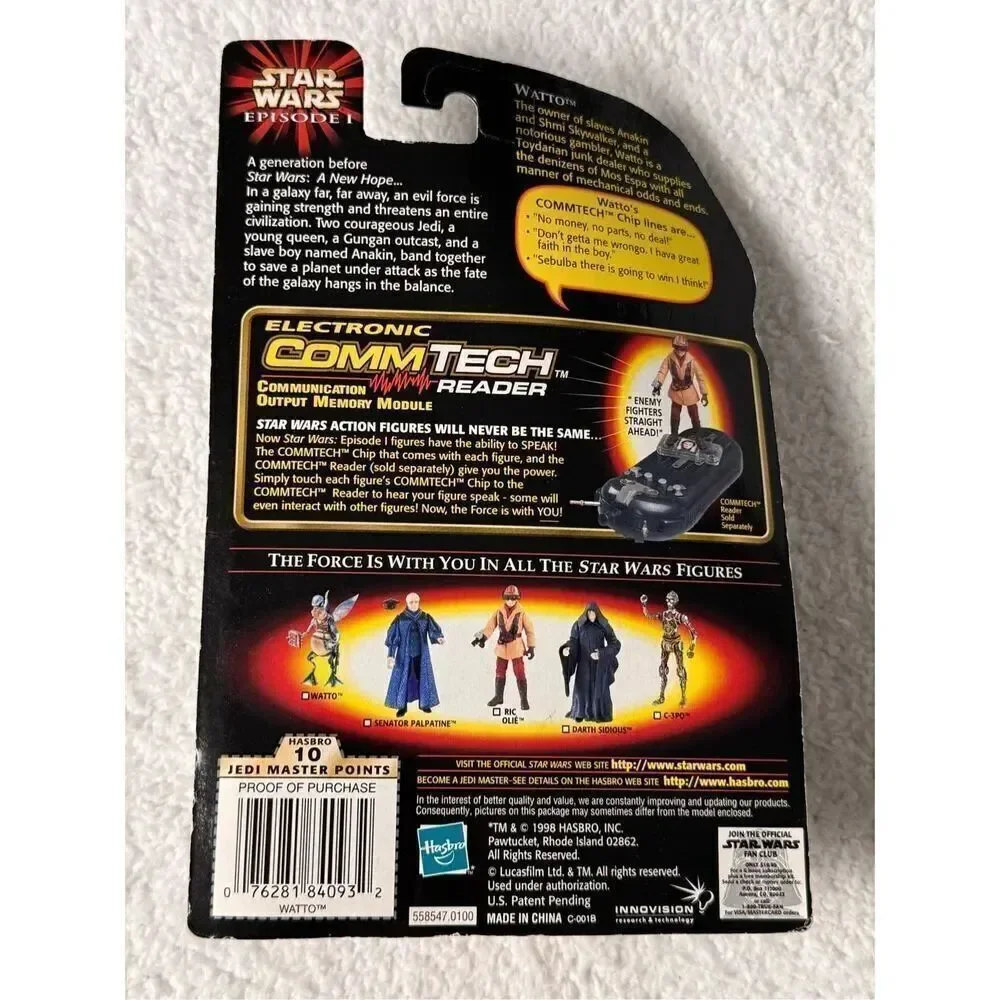 Star Wars Episode I Watto with Datapad CommTech Chip/1998